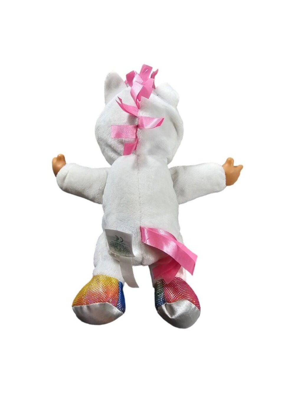 Cabbage Patch Cuties Rainbow White & Pink Unicorn Fantasy Friends Plush Doll Set - Picture 3 of 9